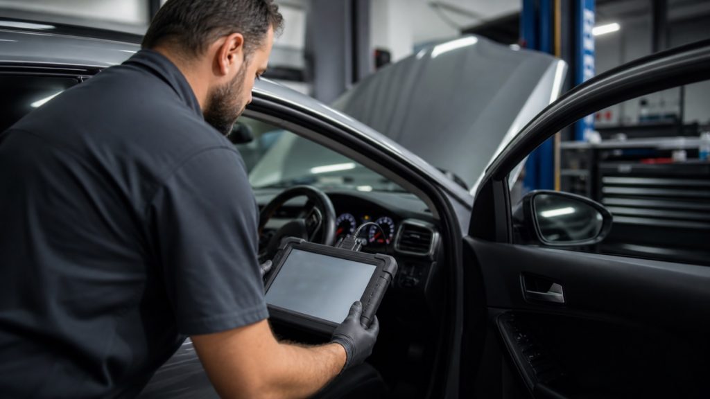 Car diagnostic near me scan for warning lights in Durban North
